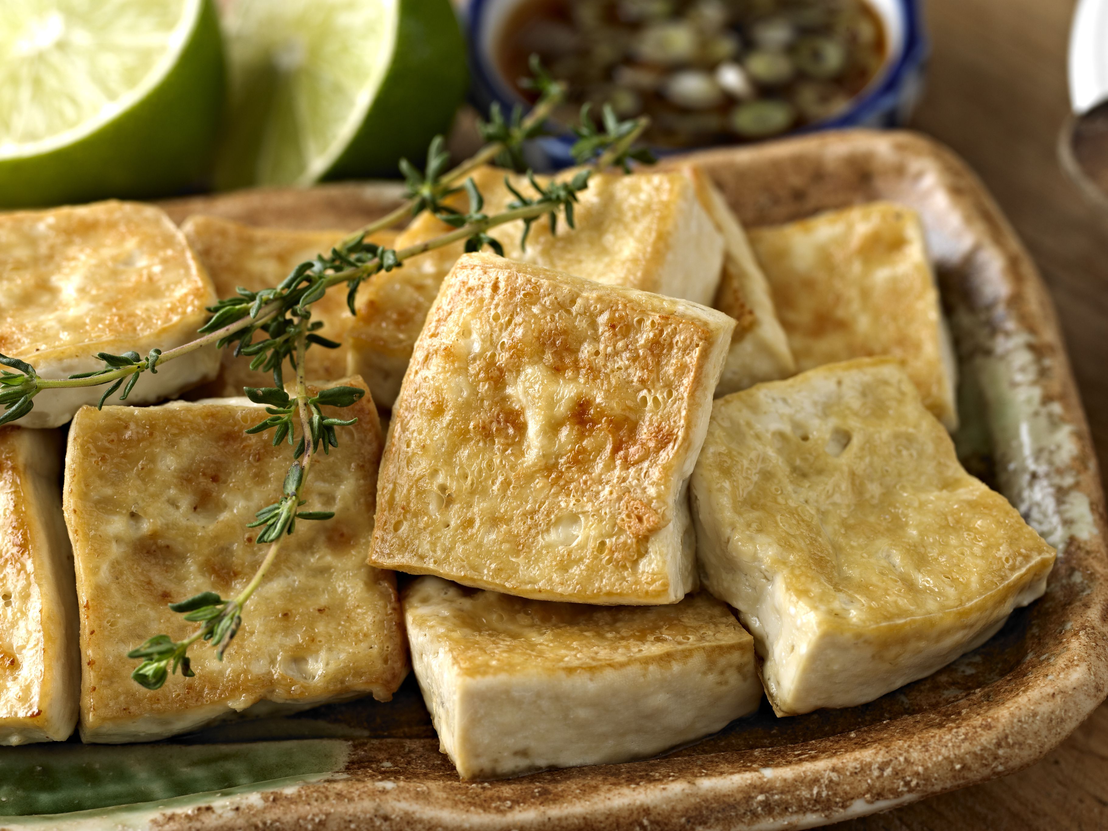 Tofu and Soulful Spinach Stir-Fry with Garlic and Ginger