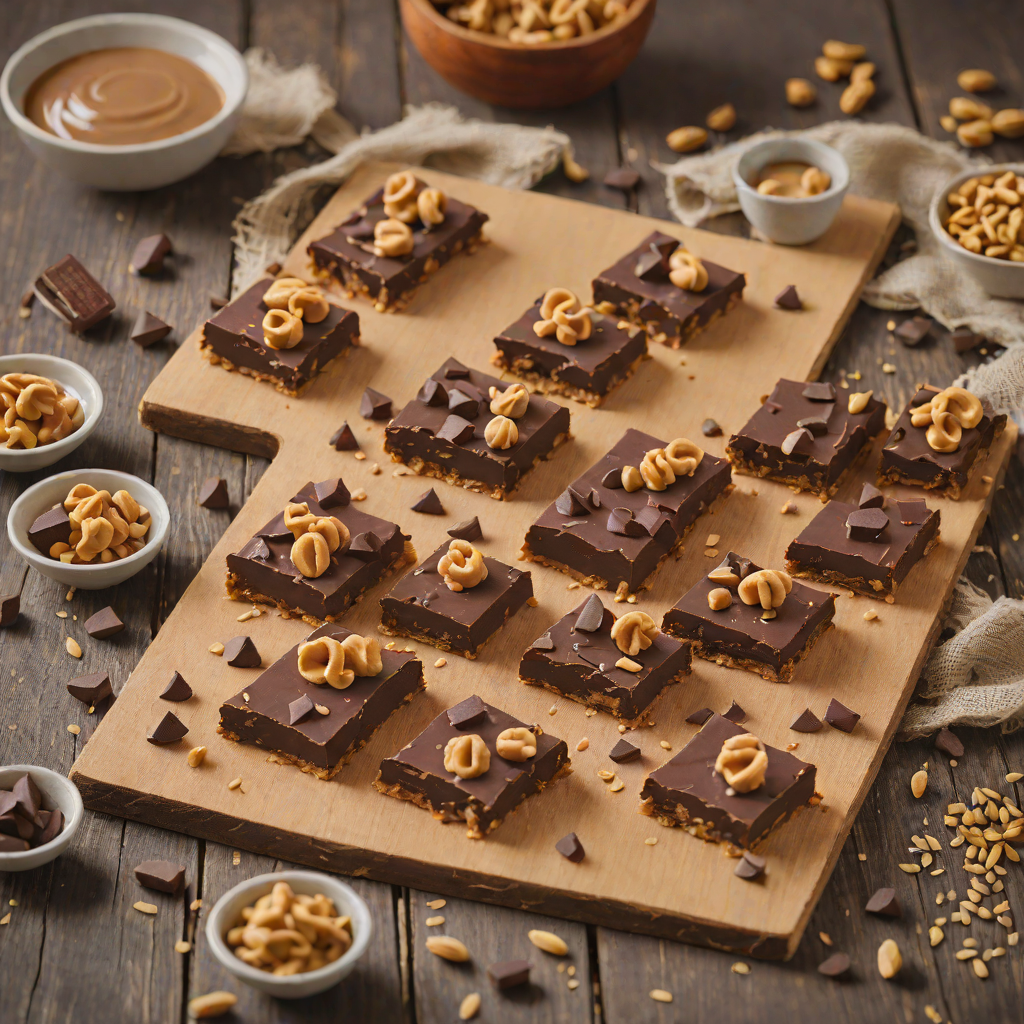 No-Bake Chocolate Peanut Butter Barlets