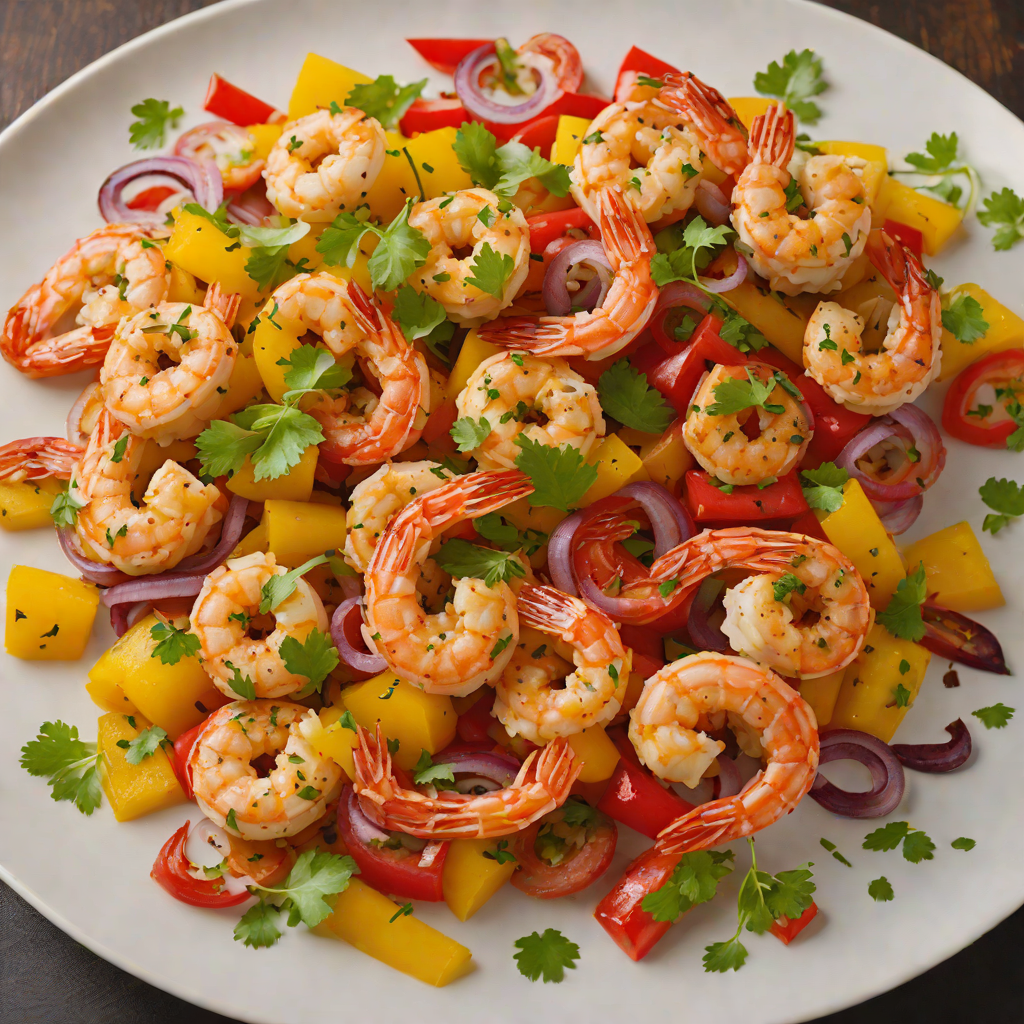 Cajun Pan-Seared Shrimp with Bell Peppers and Onions