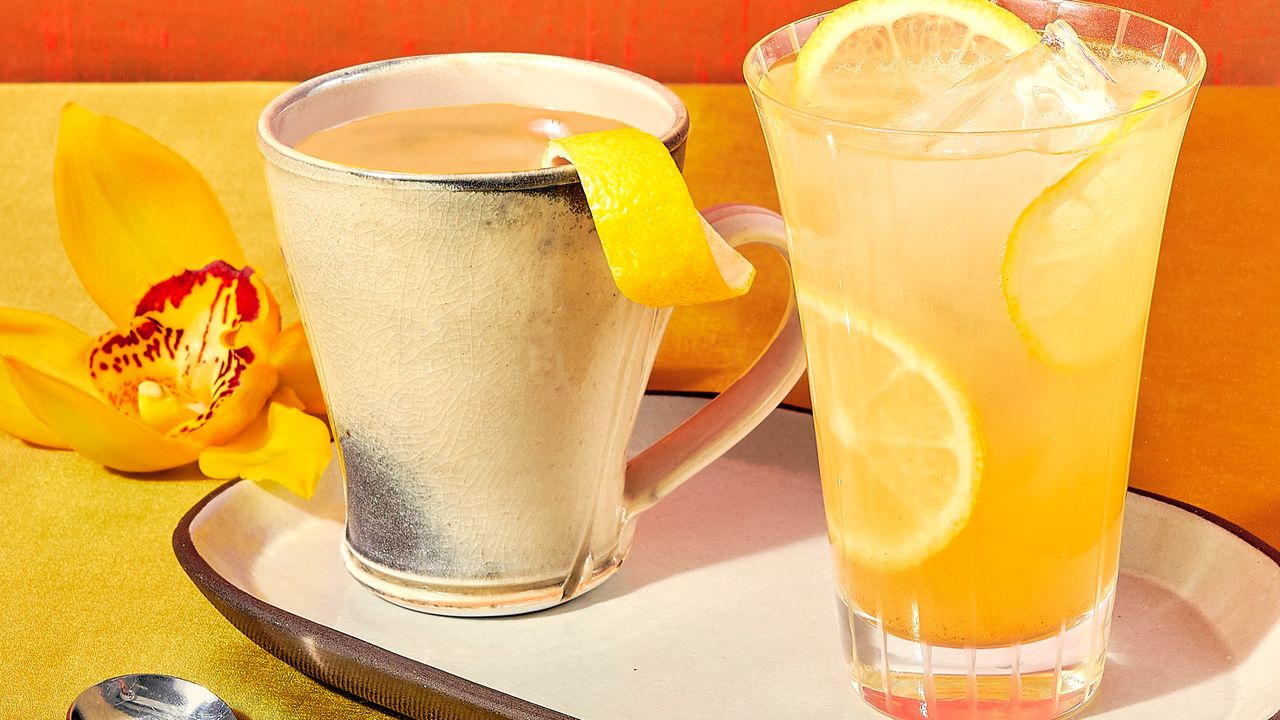 Hydration-Boosting Lemon-Ginger Tonic