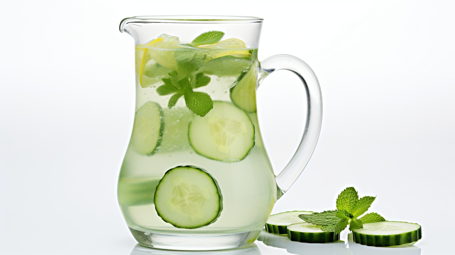 Hydrating Cucumber-Mint Infusion with Electrolyte Boost