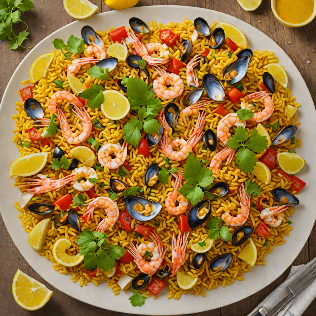 Mariscos KC-Style Spicy Seafood Paella
