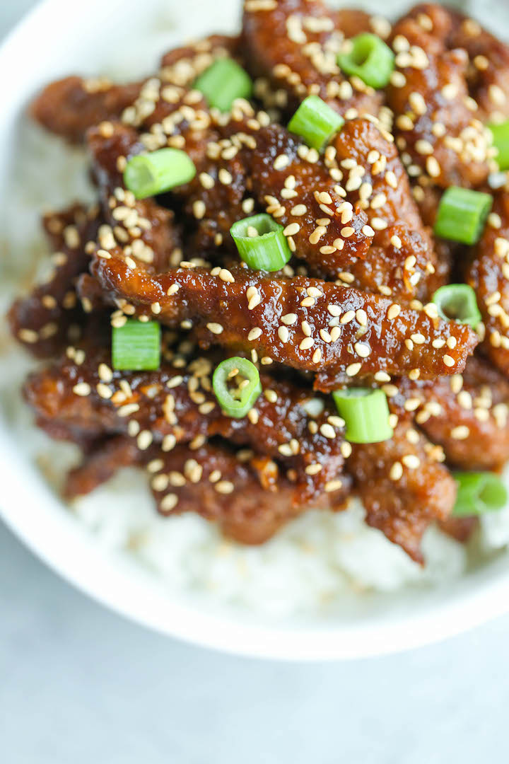 Stir-Fried Beef with Ginger and Sesame