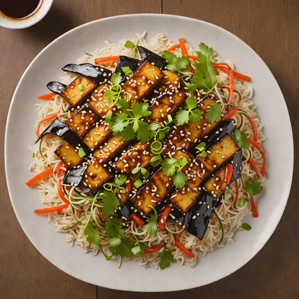 Sake-Lounge Inspired Miso-Glazed Eggplant Donburi