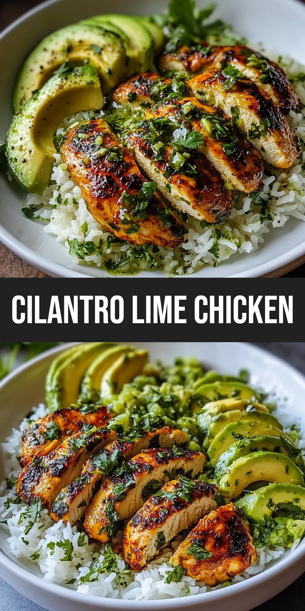 Sautéed Pollo with Black Beans and Cilantro Lime Rice