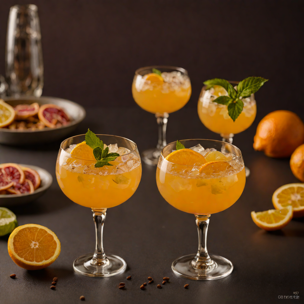 Citrus-Spiced Olathe Sunset Cocktail