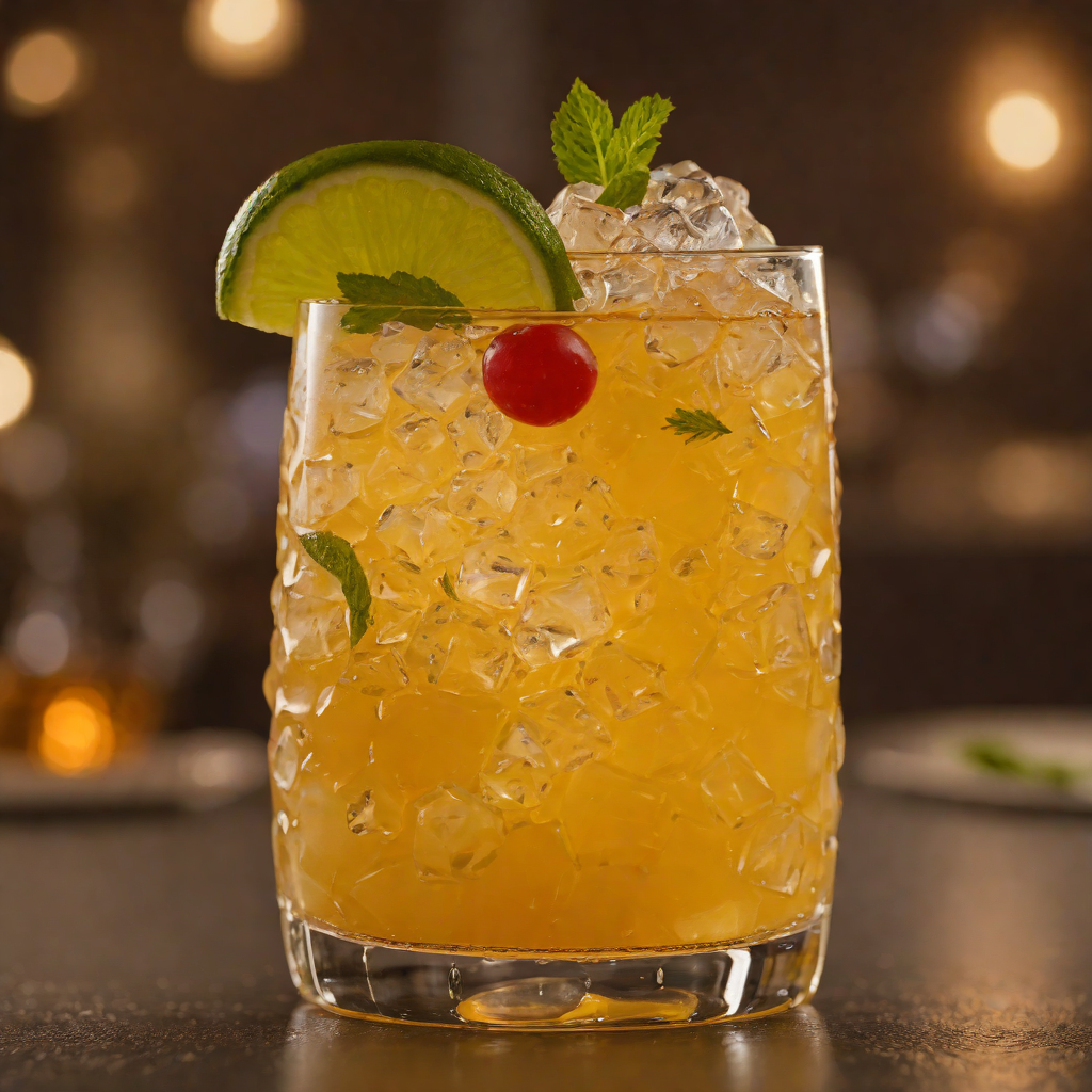 Houston Sunset Rum Cooler