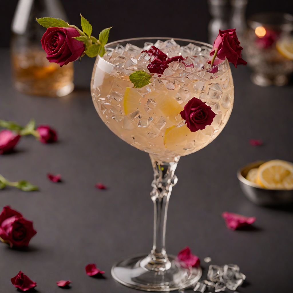 Velvet Rose Gin Collins