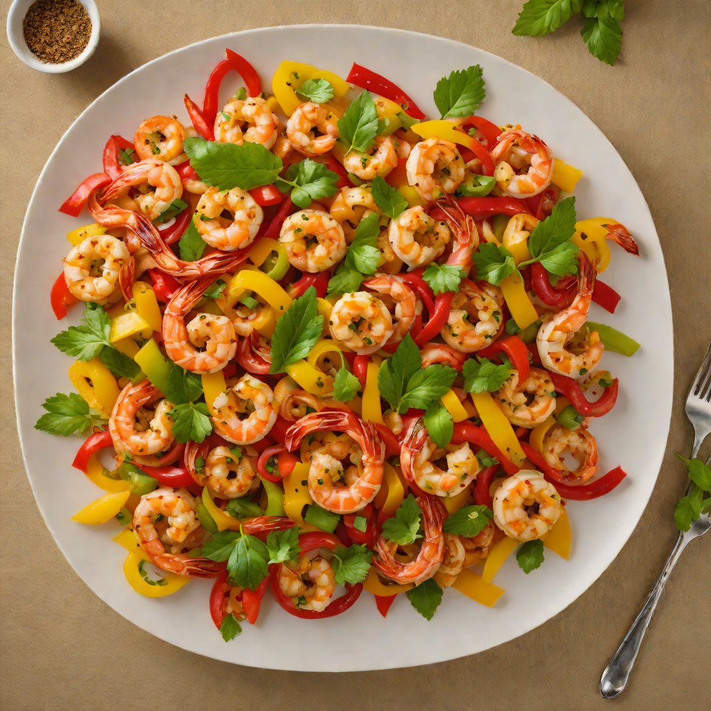 Cajun-Spiced Shrimp and Bell Pepper Stir Fry