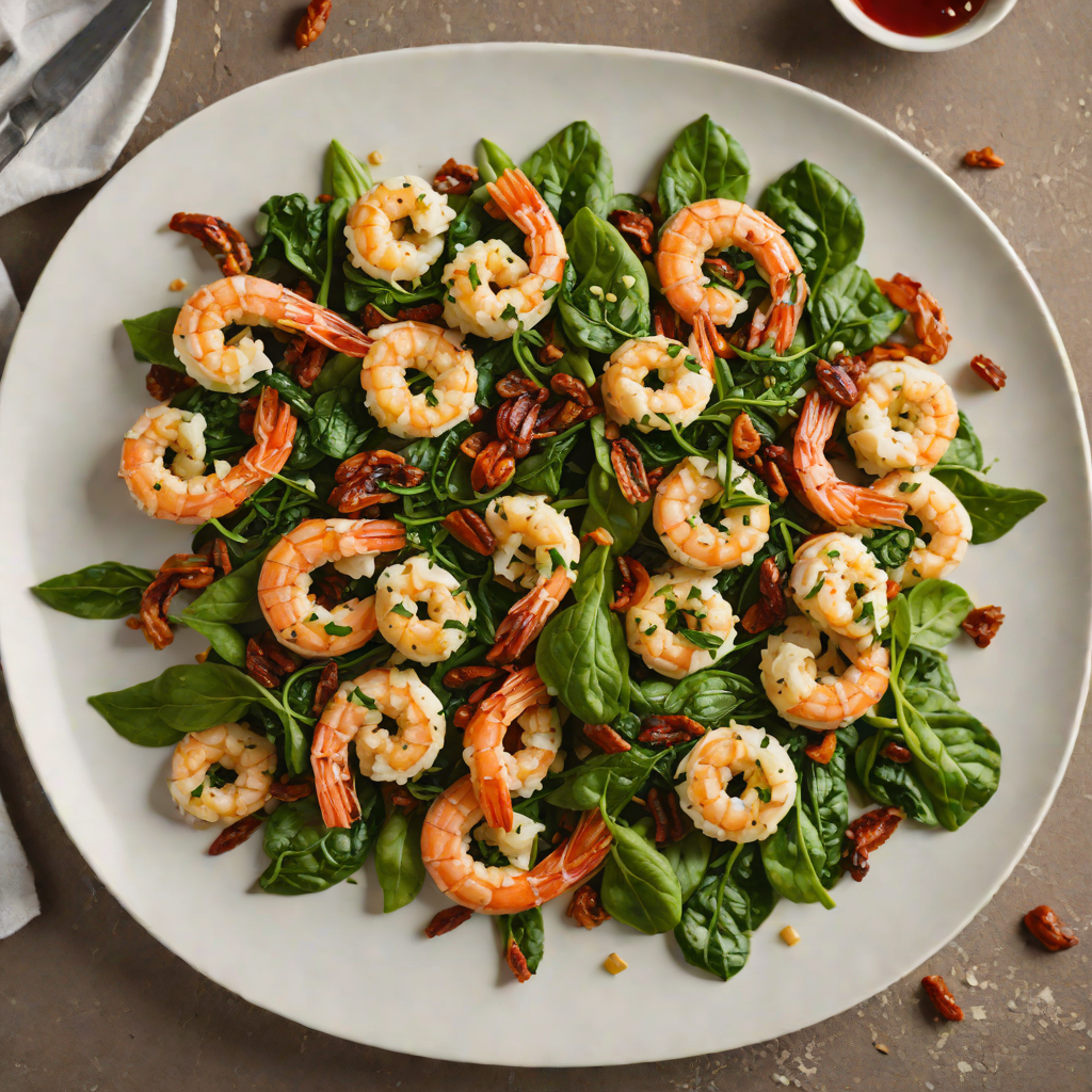 One-Pan Tuscan Garlic Shrimp with Spinach and Sun-Dried Tomatoes