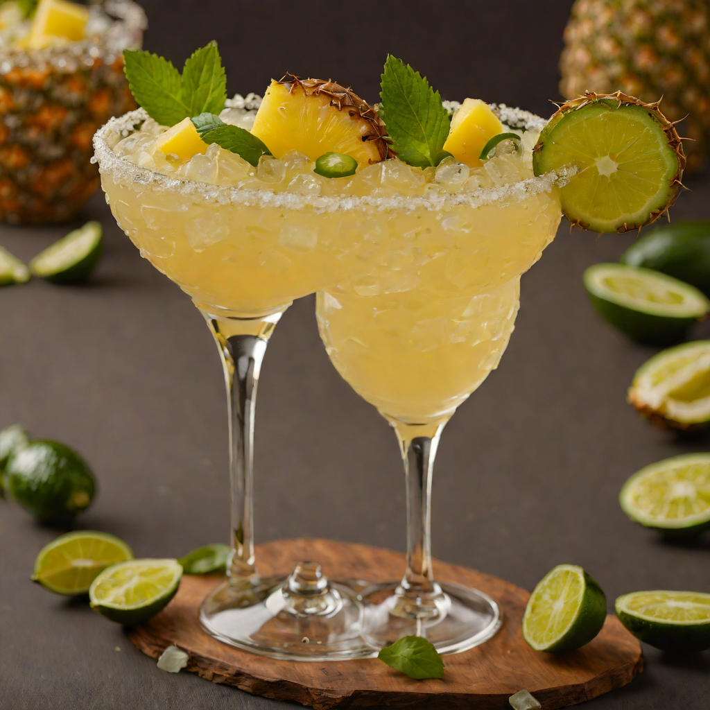 Tropical Pineapple Jalapeño Margarita