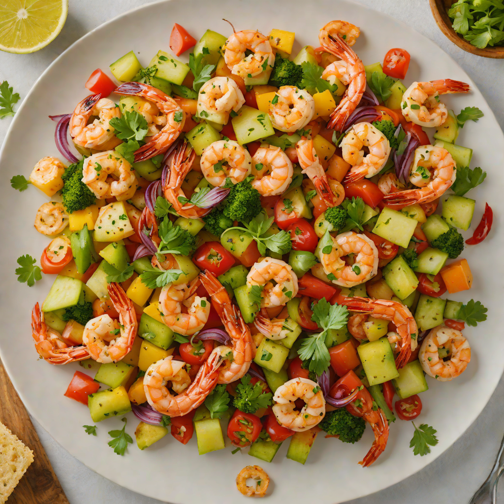 One-Pan Cajun Shrimp and Vegetable Sauté