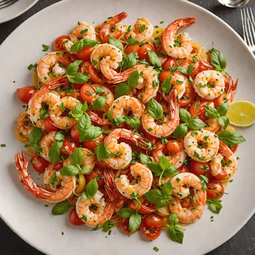 One-Pot Tomato Basil Shrimp Skillet