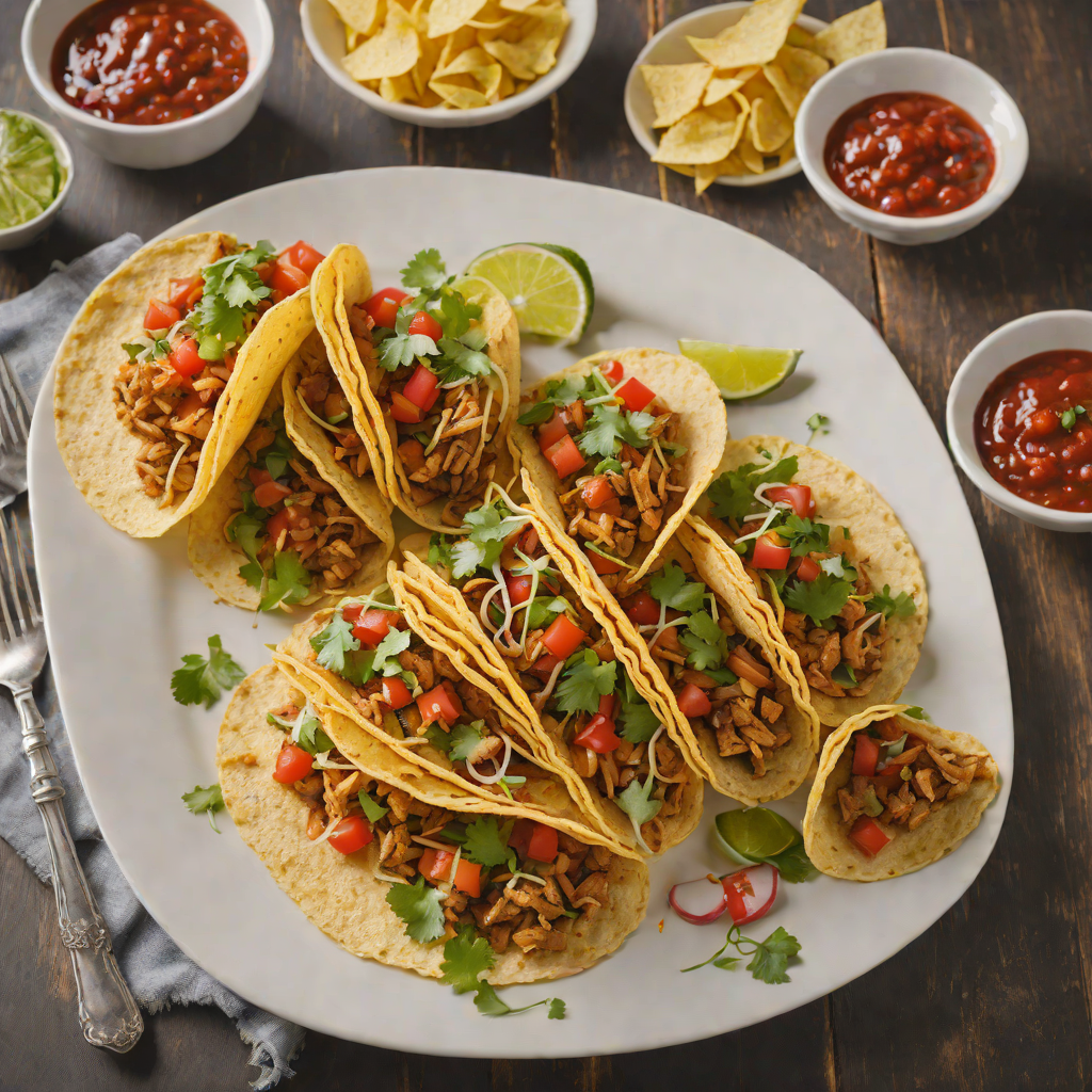 Pan-Seared Tripe Tacos with Spicy Salsa Bar