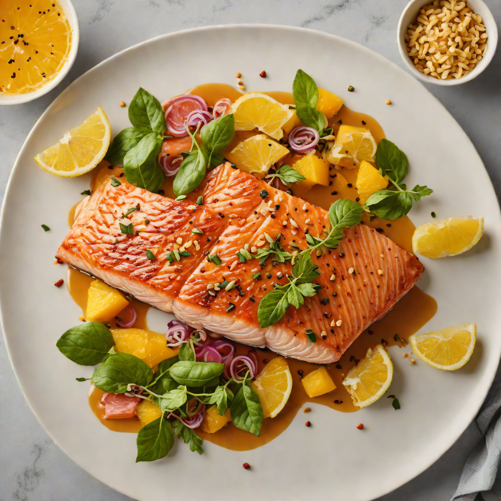 Vuori-Inspired Grilled Salmon with Citrus Glaze
