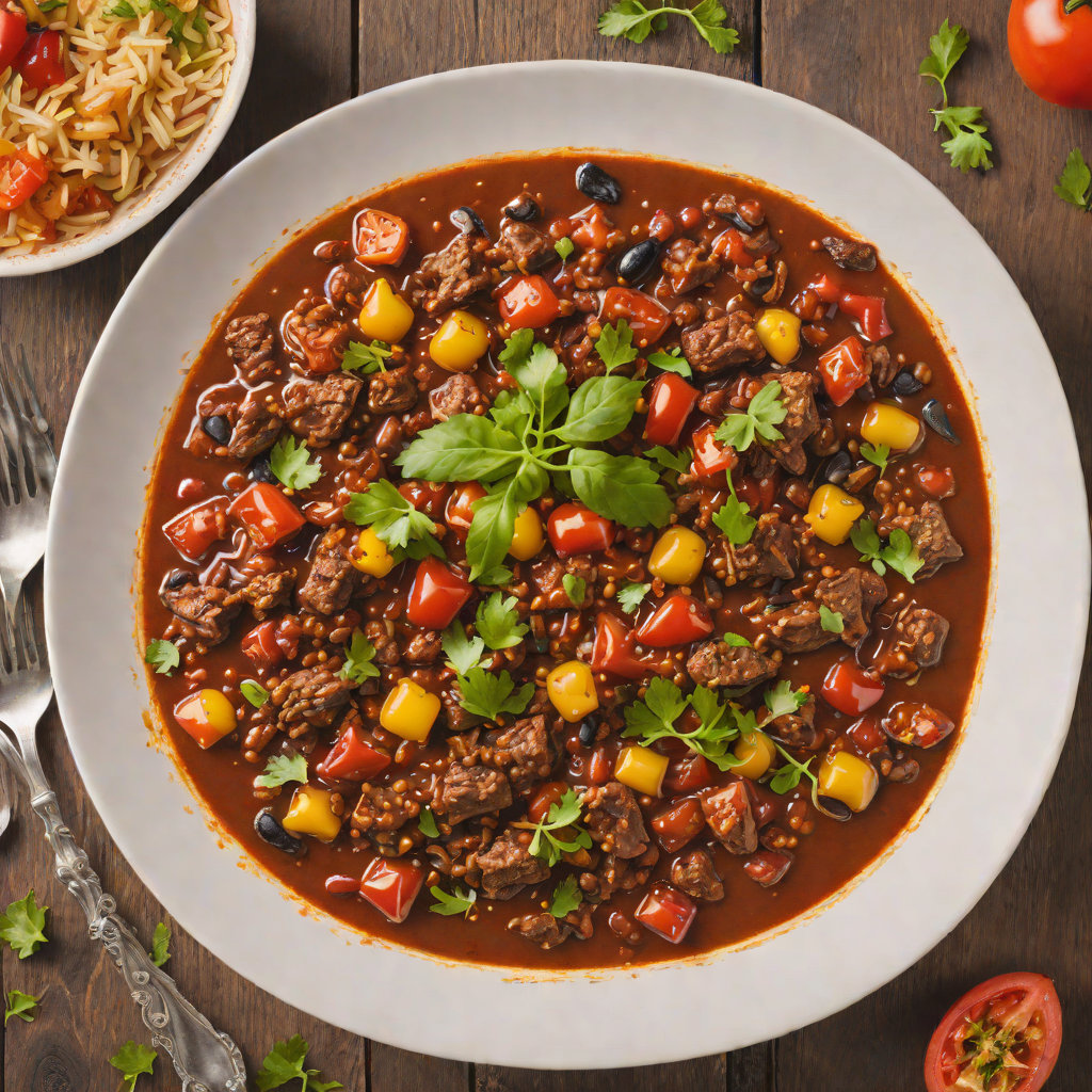 Montana-Inspired Bison Chili with Fire-Roasted Tomatoes