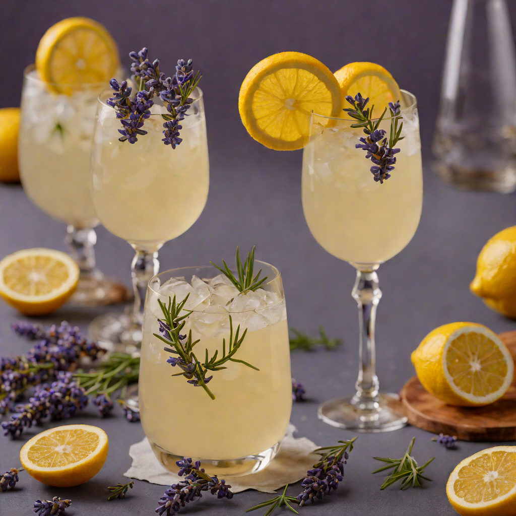 Honeyed Lavender Lemonade Cooler