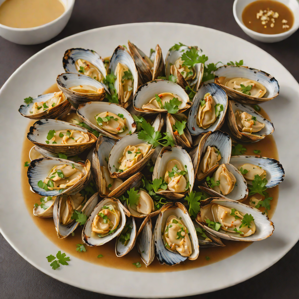Sake-Steamed Clams with Miso Butter Sauce