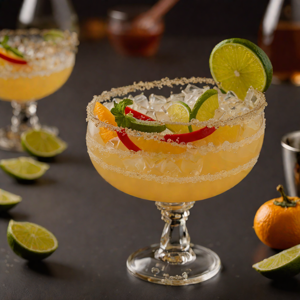 Smoky Citrus and Chili Margarita