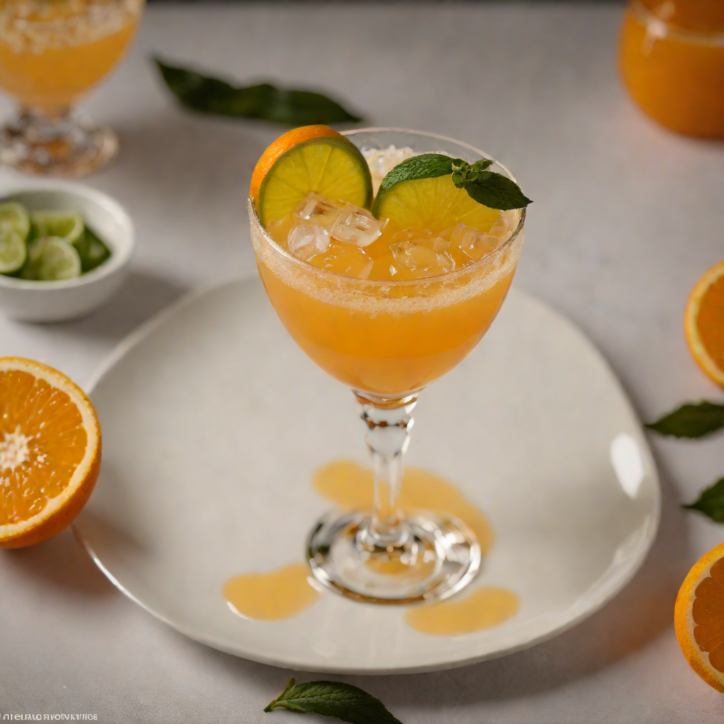Tequila Sunset Sour with Agave and Orange Bitters