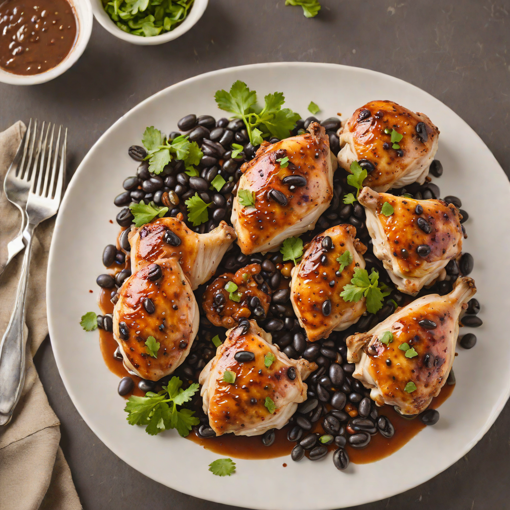 Pan-Roasted Chicken Thighs with Smoky Chipotle and Black Beans