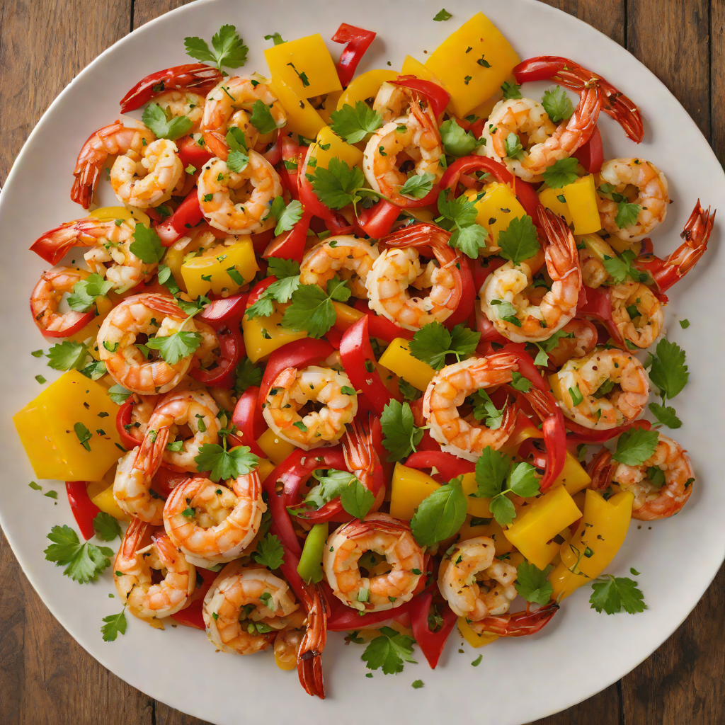 Cajun-Spiced Shrimp and Bell Pepper Skillet