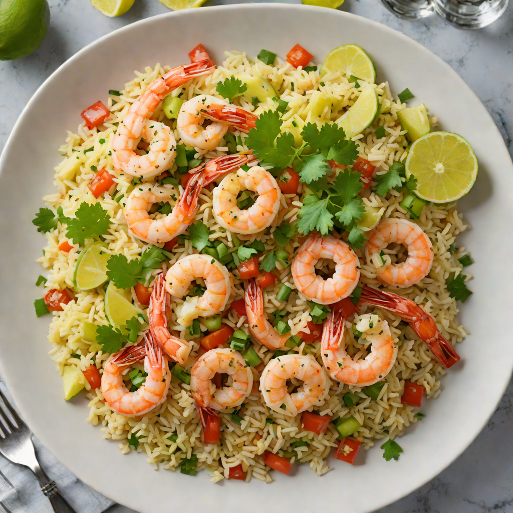 One-Pot Whole30 Shrimp and Cauliflower Rice Bowl