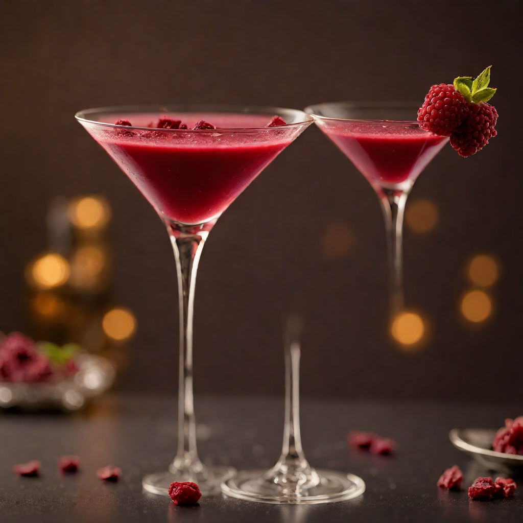 Stirred Velvet Night Martini
