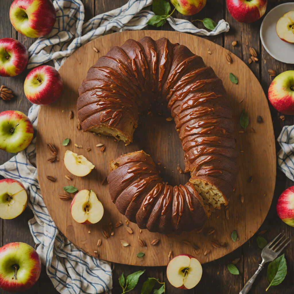 One-Bowl Spiced Apple Bundt Cake