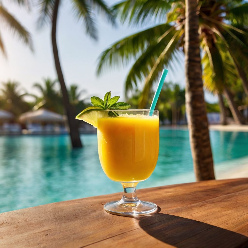 Tropical Rum Daiquiri Refresher