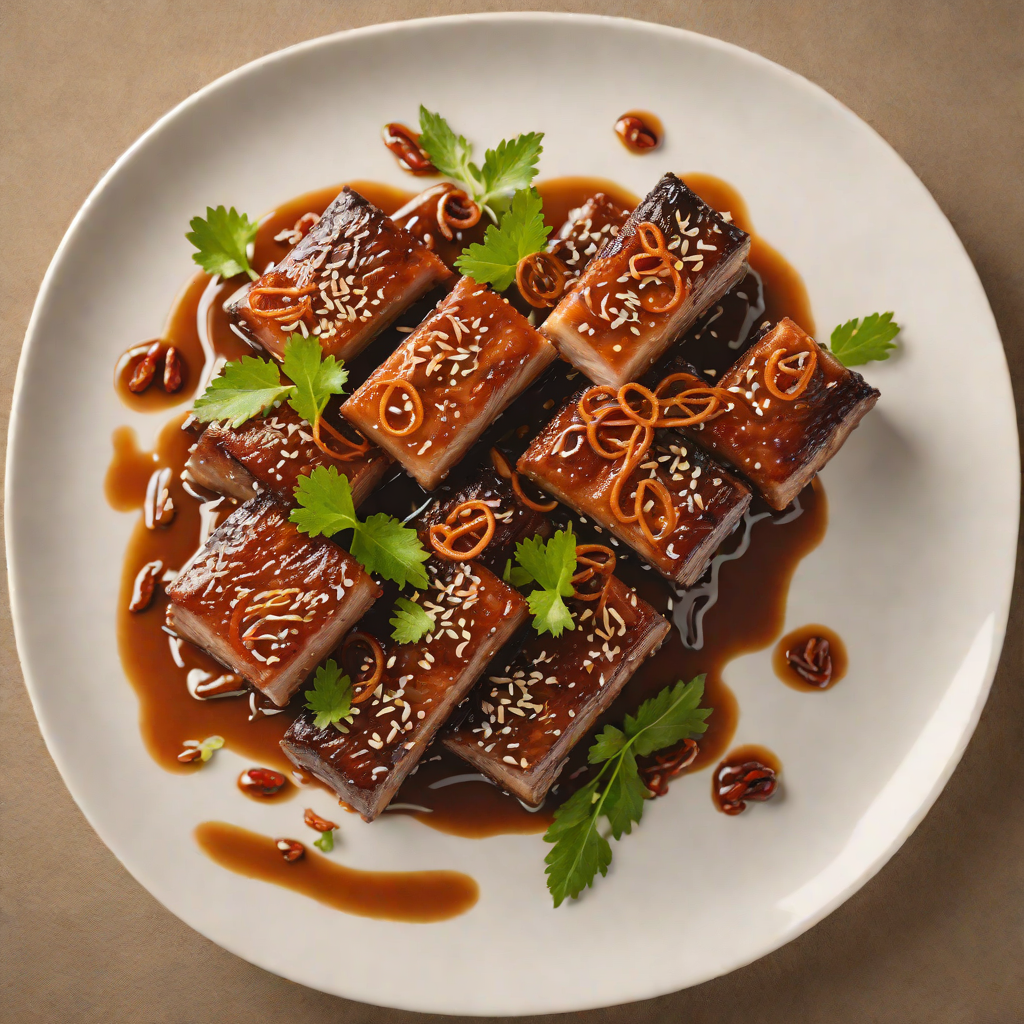 Hunan-Style Braised Pork Belly with Star Anise