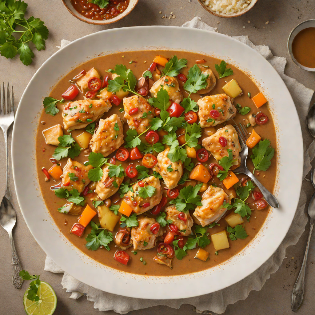 Spiced Coconut Caribbean Chicken Stew