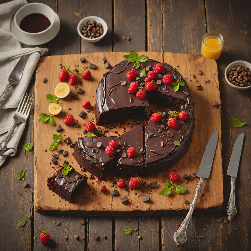 One-Hour Flourless Chocolate Cake