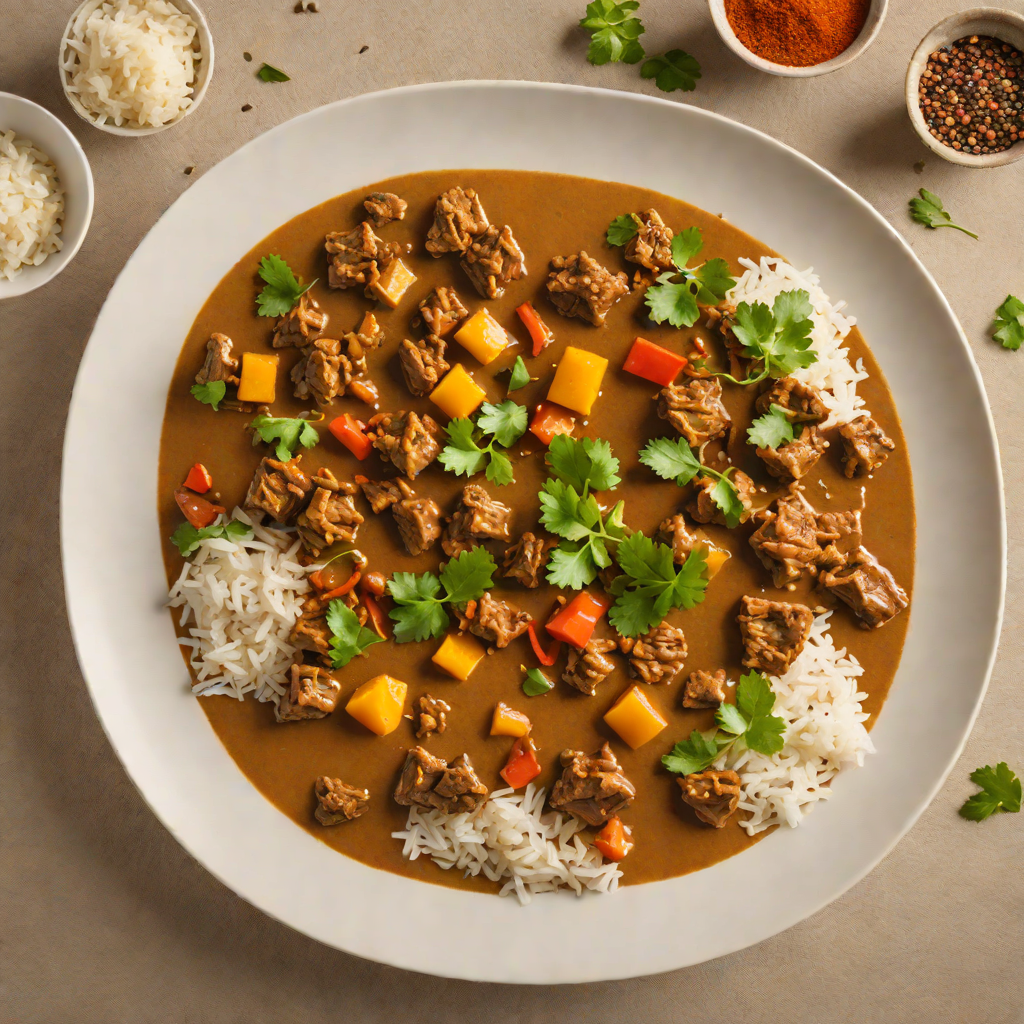 Slow-Cooked Beef Curry with Toasted Spices and Coconut Milk
