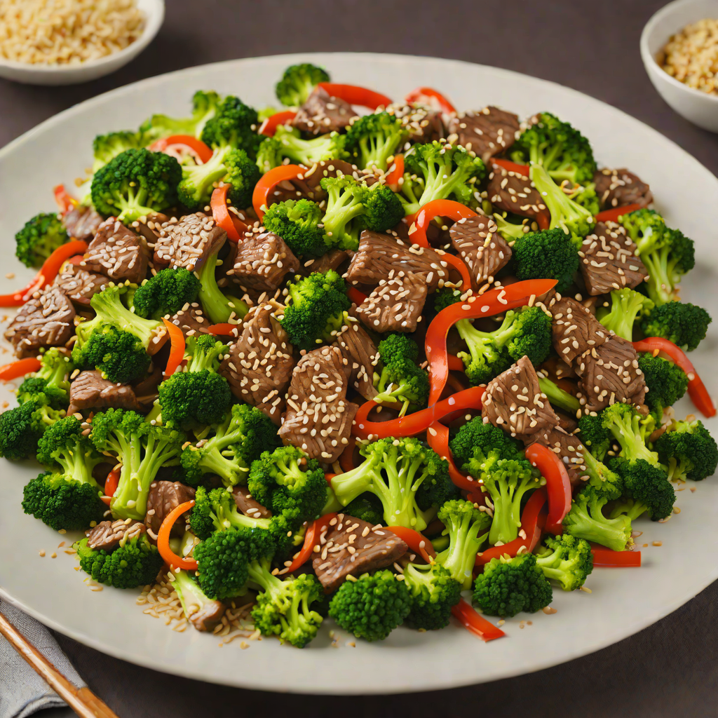 Beef Stir-Fry with Sesame and Broccoli