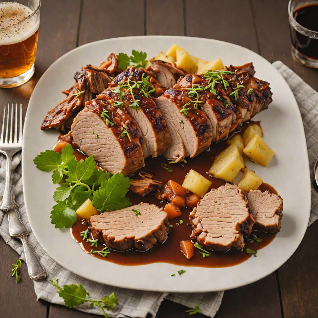 Maple Valley Beer-Braised Pork Shoulder