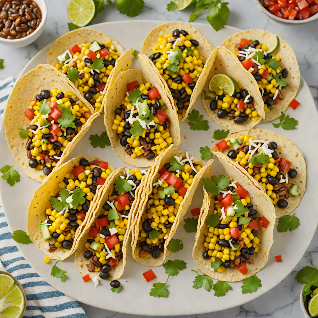 Family-Friendly Sweet Corn and Black Bean Tacos