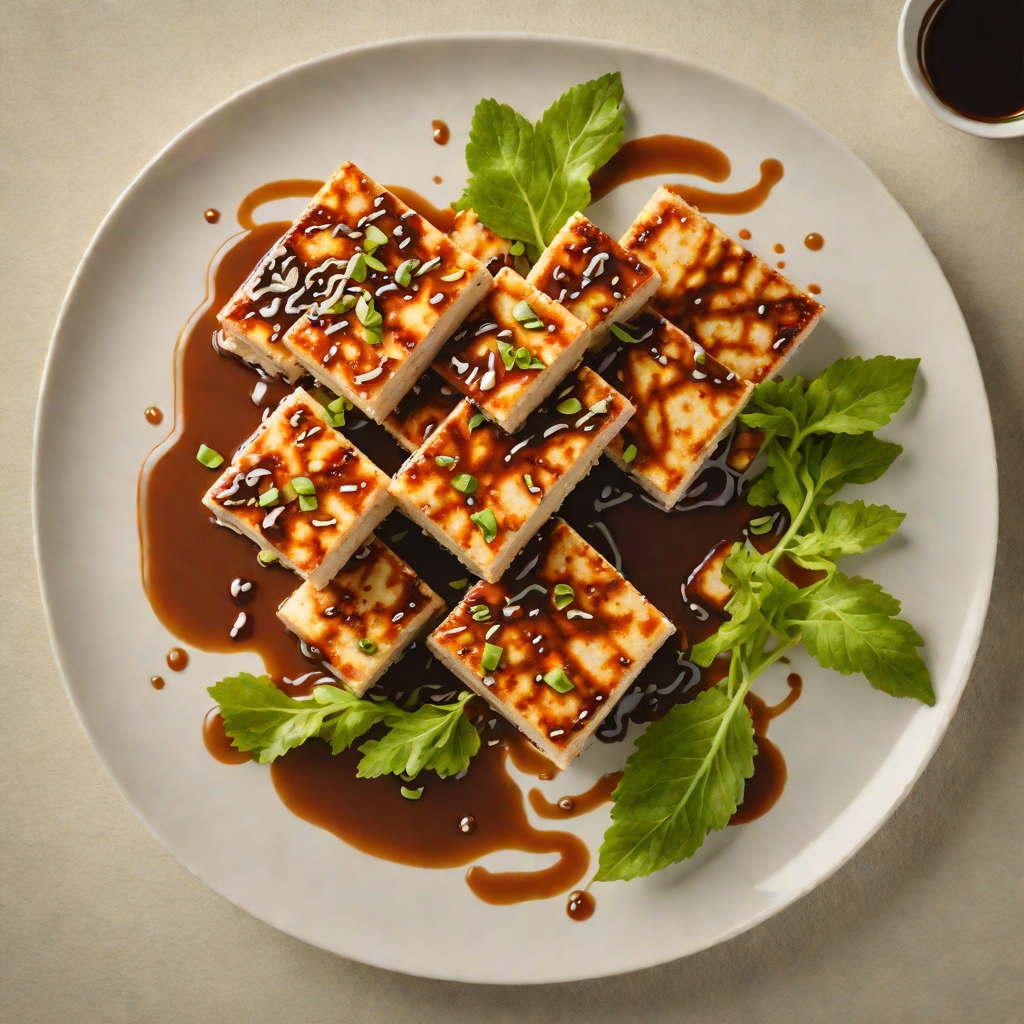 Pan-Seared Tofu with Soy-Ginger Glaze