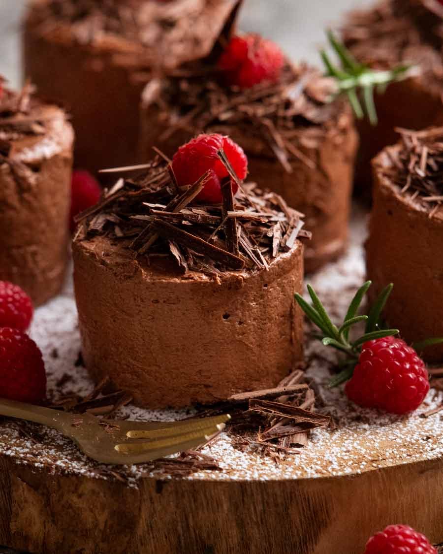 Pan-Fried Chocolate Fudge Mini Cakes