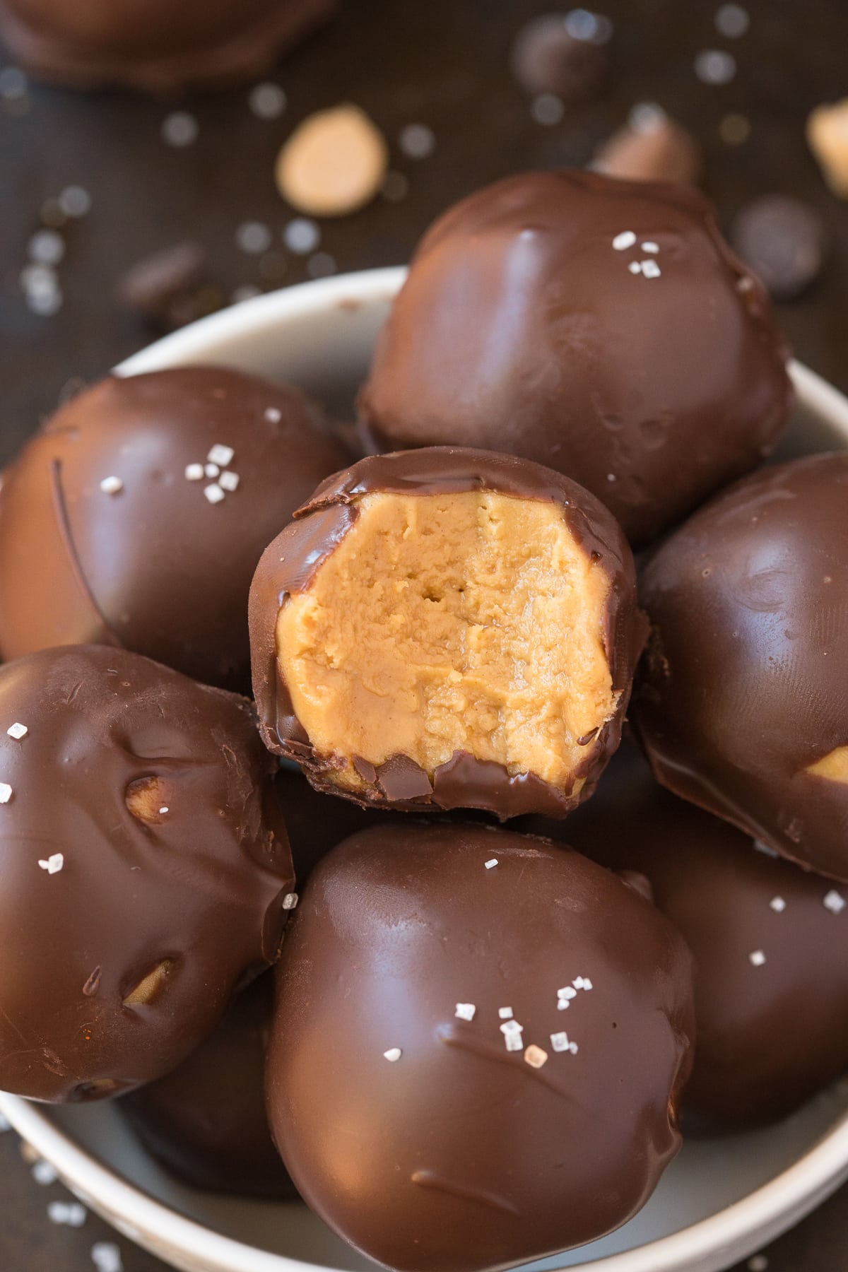 No-Bake Chocolate Peanut Butter Snack Bites
