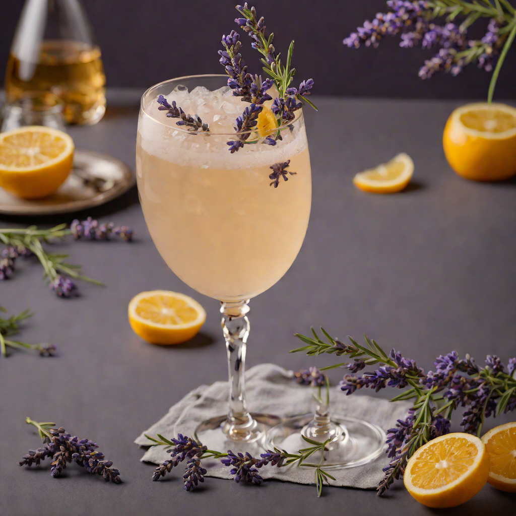 Lavender-Honey Gin Sour