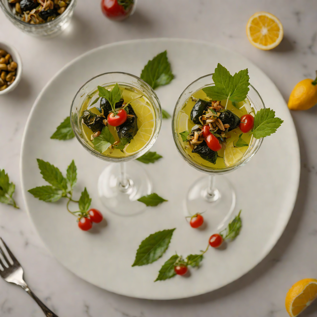 Dolma Gin Martini