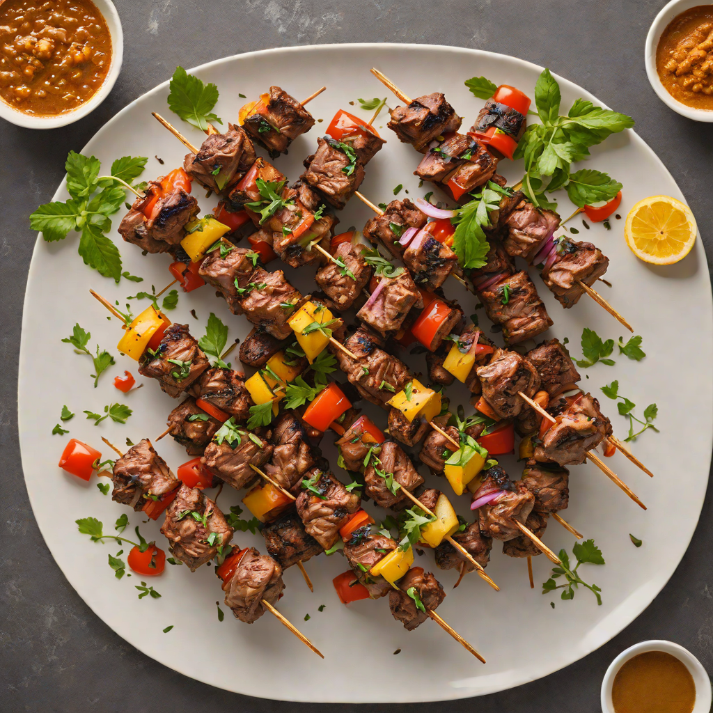 Charred Lamb Shish Kebabs with Smoky Spice Rub