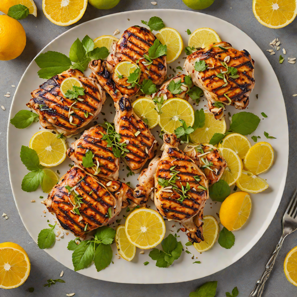 Cuban Mojo-Marinated Grilled Chicken with Citrus and Garlic