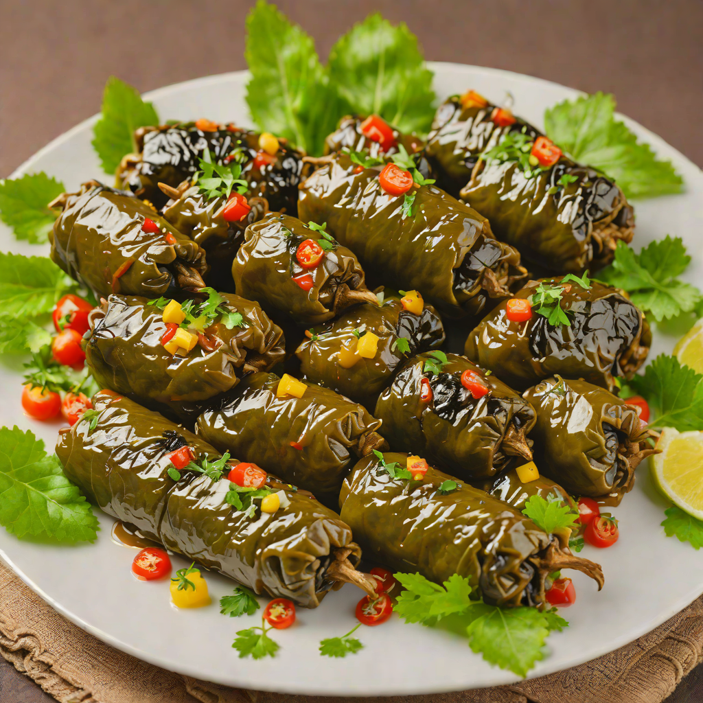 Fresh Uzbek Dolma Cooler