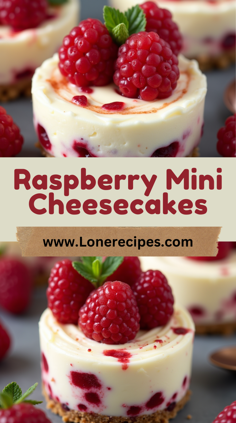 No-Bake Raspberry Cheesecake Bites with Almond Crust