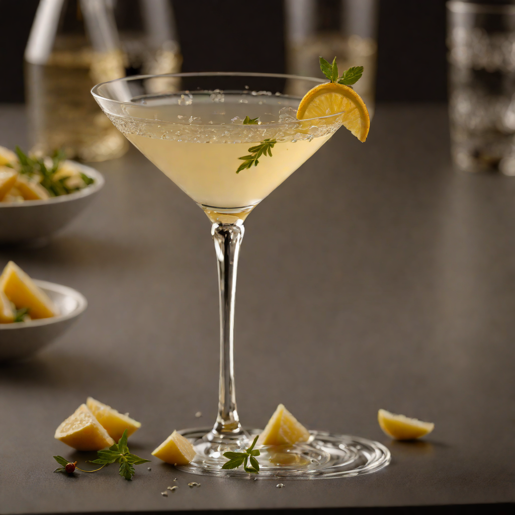 Gin and Lillet Blanc Stirred Martini
