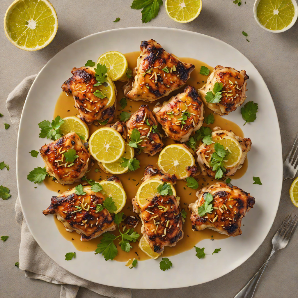 Citrus-Marinated Cuban-Style Mojo Chicken Thighs