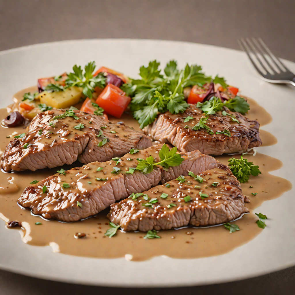 Pan-Seared Beef Scaloppine with Marsala Sauce