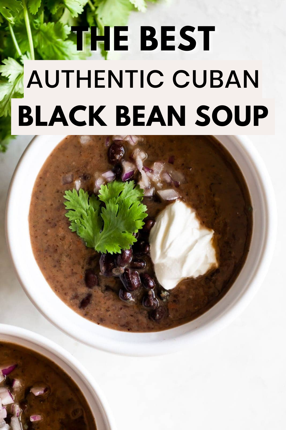 Citrus-Infused Cuban Black Bean Soup with Sofrito